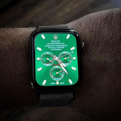 cadran rolex apple watch